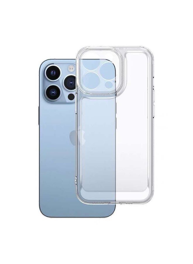 Silicone Case Compatible with iPhone 15 Pro Max Thin Soft Slim Fit Flexible Case with Camera Protection (For iPhone 15 Pro Max - Clear) - Image 1